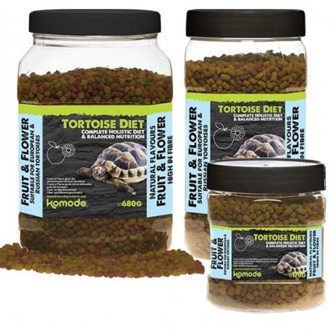 Komodo Tortoise Diet Fruit Flower 680g - pokarm dla żółwi Komodo