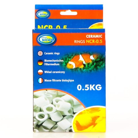 Aqua Nova Ceramic Rings NCR-0.5 - wkład ceramiczny 0,5kg Aqua Nova