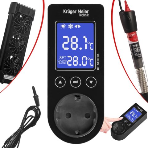Kruger Meier Kruger Meier Wildhorn LCD - termostat