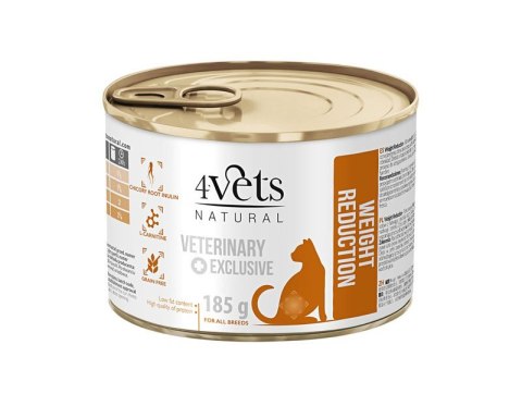 4Vets Cat Weight Reduction 185g 4Vets Natural