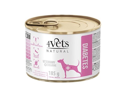 4Vets Dog Diabetes 185g 4Vets Natural