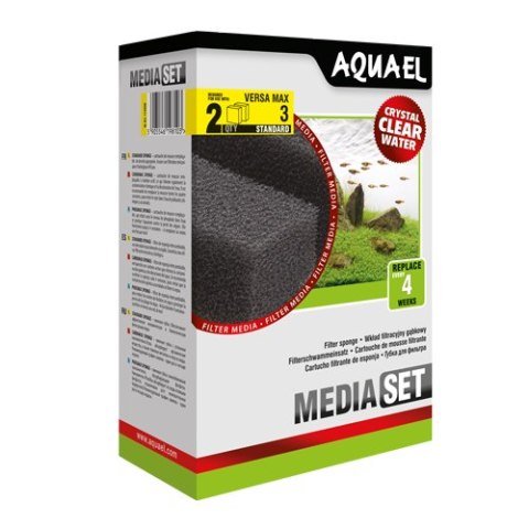 AQUAEL® Wkład Filtracyjny Gąbkowy FZN-3 2 Szt. AQUA EL