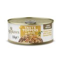 Applaws® Taste Toppers Naturalna Mokra Karma Dla Psów Kurczak Z Dynią, Marchewką I Groszkiem W Bulionie 156 G Puszka Applaws