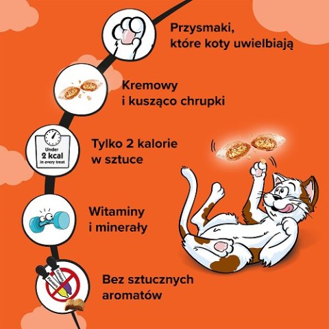 Dreamies Przysmak Dla Kotów Kurczak Mega Pudełko 350g Dreamies