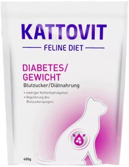 Kattovit Diabetes 400g karma sucha Kattovit