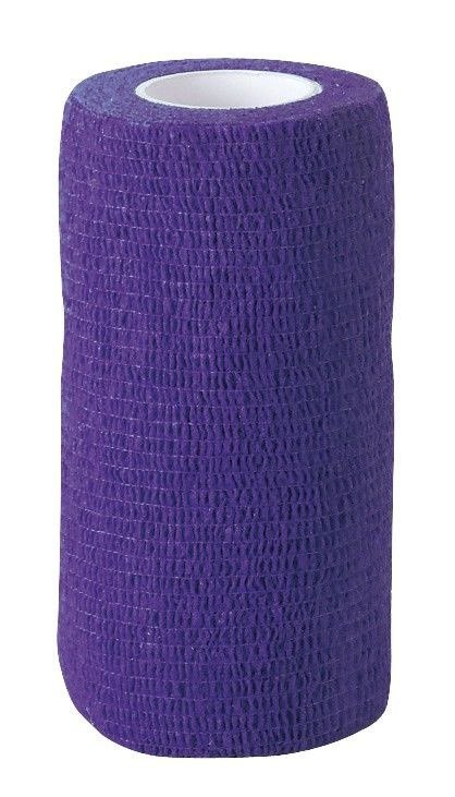 Kerbl Samoprzylepny Bandaż EquiLastic, 7,5 cm, fioletowy Kerbl