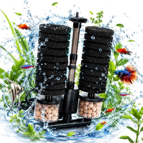Kruger Meier AeroTwin BIO L - filtr wewnętrzny gąbkowy z biofiltracją Kruger Meier