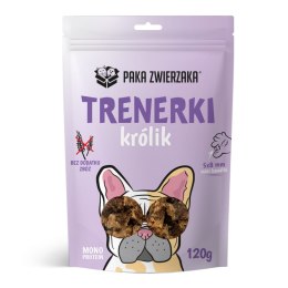 Paka Zwierzaka Trenerki Królik 120g Paka Zwierzaka