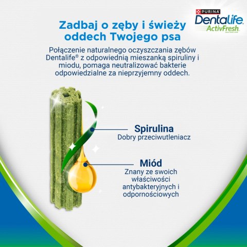 Purina Dentalife Activefresh Medium Przysmak Dla Psa 115g 5 Sztuk Purina