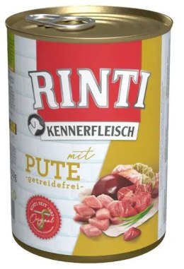 Rinti Kennerfleisch Pute Karma Mokra dla Psa - Indyk 400g Rinti