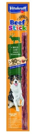 Vitakraft Beef Stick Kabanos z dziczyzną dla psa 12g Vitakraft