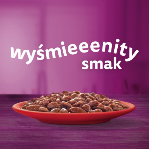 Whiskas Adult Karma Mokra Dla Kotów Wołowina Kurczak Jagnięcina Drób 12x85g Whiskas