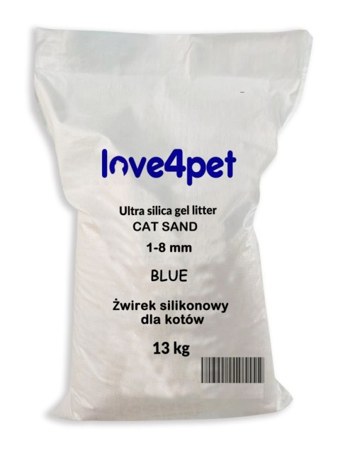 Żwirek Silikonowy dla Kota Cat Sand 13kg Cat Sand