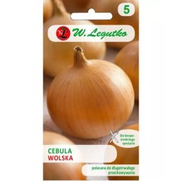 Cebula 'Wolska' - łuska słomkowożółta, odmiana późna W.Legutko