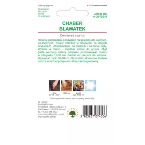 Chaber bławatek mieszanka W.Legutko