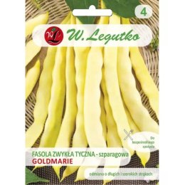 Fasola szparagowa tyczna żółtostrąkowa Goldmarie Mamut W.Legutko