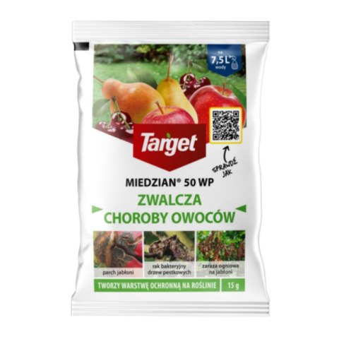 MIEDZIAN 50WP - WARZYWA, OWOCE 15 G Target