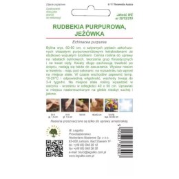 Nasiona jeżówki purpurowej, różowa W.Legutko