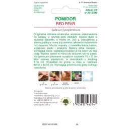 Nasiona pomidora gruntowego Red Pear, śr. wczesny, czerwony W.Legutko