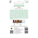 Nasturcja 'Alaska' - niska, o pstrych liściach, mieszanka kolorów W.Legutko