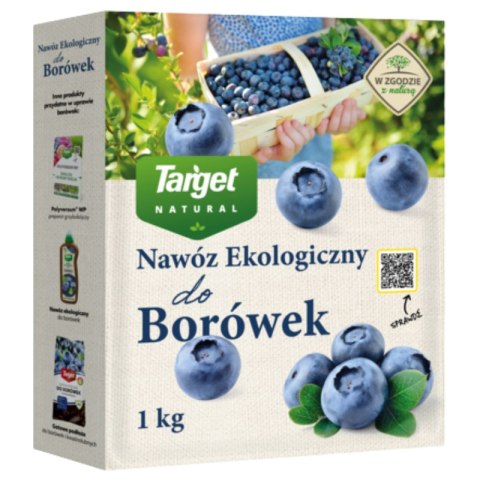 Nawóz ekologiczny do borówek 1 kg - 100% roślinny Target