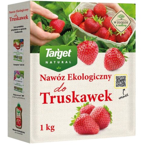 Nawóz ekologiczny do truskawek malin poziomek 1 kg Target