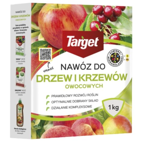 Nawóz granulowany do drzew i krzewów owocowych 1 kg Target