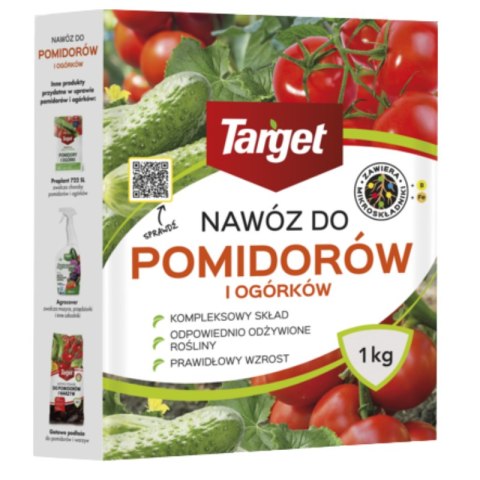 Nawóz granulowany do pomidorów i ogórków 1 kg Target