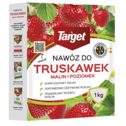 Nawóz granulowany do truskawek, malin i poziomek 1 kg Target