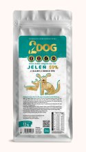 SUCHA KARMA DLA PSA 2Dog JELEŃ 1,2kg ZIMNOTŁOCZONA HIPOALERGICZNA PREMIUM