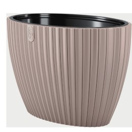 Donica Mika Elipsa 40 - szaro-beżowy FORM-PLASTIC