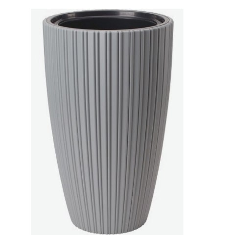Donica Mika Slim 30 - platyna FORM-PLASTIC