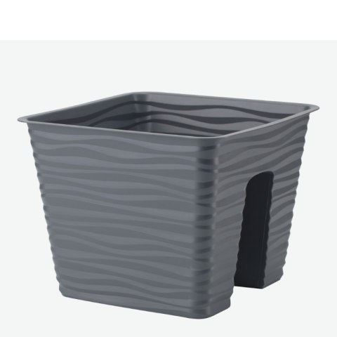 Donica balustradowa Sahara 27 - antracyt FORM-PLASTIC