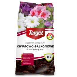 Gotowe podłoże kwiatowo-balkonowe 20 L Target
