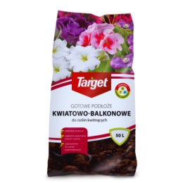 Gotowe podłoże kwiatowo-balkonowe 50 L Target