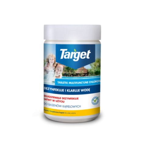 Multichlor - Zwalcza Glony I Dezynfekuje Wodę Basenową 1kg (50 X 20g) Target