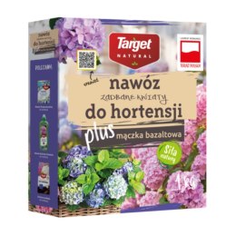 NAWÓZ ZADBANE KWIATY DO HORTENSJI Z MĄCZKĄ BAZLTOWĄ 1 KG Target