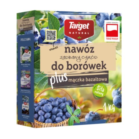 Nawóz do borówek Zadbany Ogród z mączką bazaltową, 1 kg Target