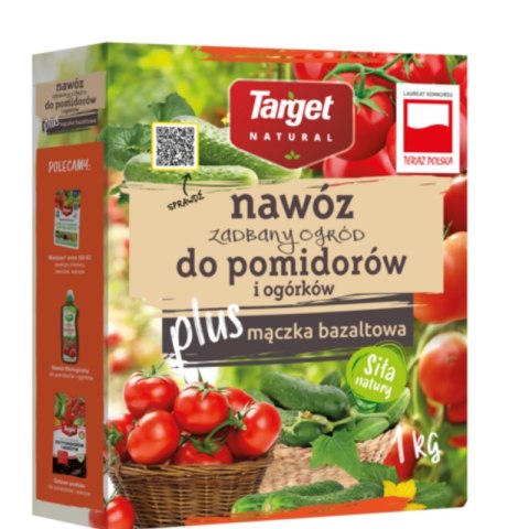 Nawóz do pomidorów i ogórków Zadbany Ogród z mączką bazaltową 1 kg Target