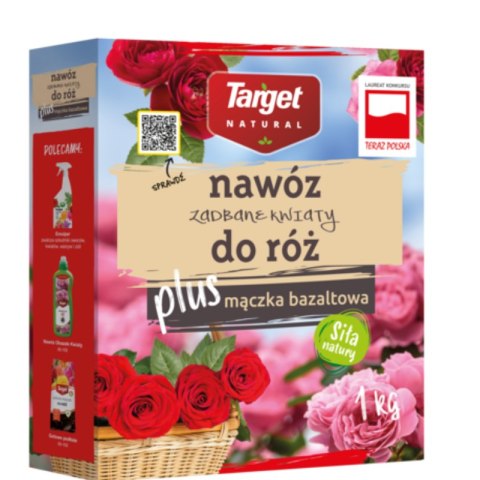 Nawóz do róż Zadbane Kwiaty z mączką bazaltową 1 kg Target
