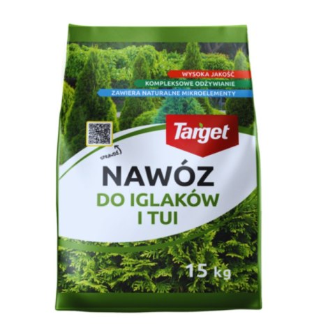 Nawóz granulowany do iglaków i tui 15kg Target