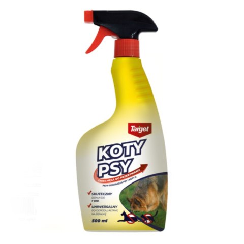 PŁYN ODSTRASZAJACY PSY I KOTY 500 ML Target