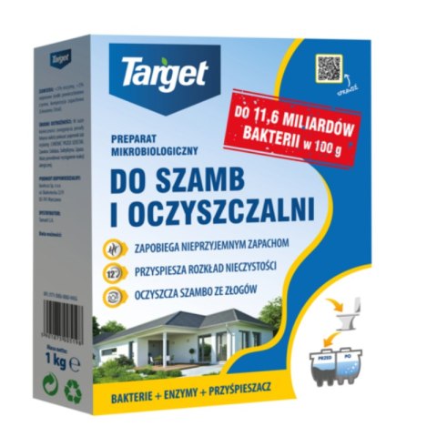 PREPARAT - DO SZAMB,OCZYSZCZALNI 1 KG Target