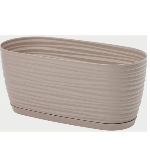 Skrzynka Sahara Petit 31 z podstawką - szaro-beżowy FORM-PLASTIC