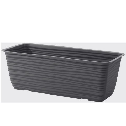 Skrzynka Sahara z podstawką 40 - antracyt FORM-PLASTIC