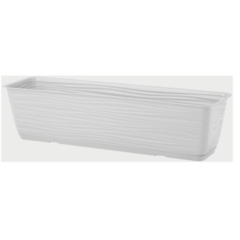 Skrzynka Sahara z podstawką 60 - biały FORM-PLASTIC