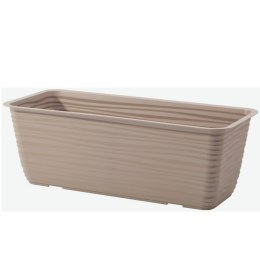 Skrzynka balkonowa Sahara 40 cm szaro-beżowa FORM-PLASTIC