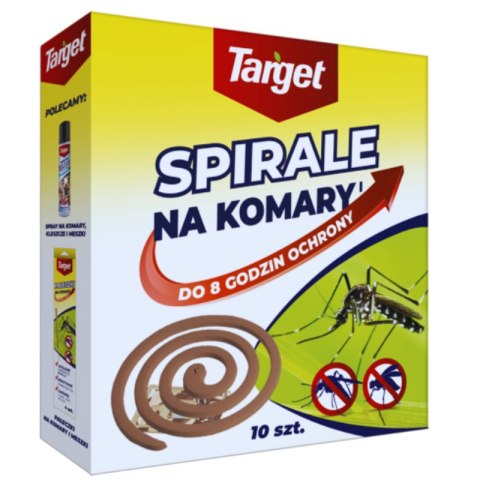 Spirale odstraszające komary 10 szt Target