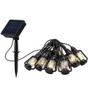 Girlanda ogrodowa solarna - 50 lampionów LED VERK GROUP