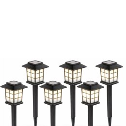 Lampa Ogrodowa Solarna 6 Szt. VERK GROUP